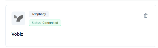 Vobiz Connection Success
